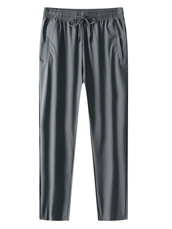 Men's Plus Size Drawstring Wide Leg Pants