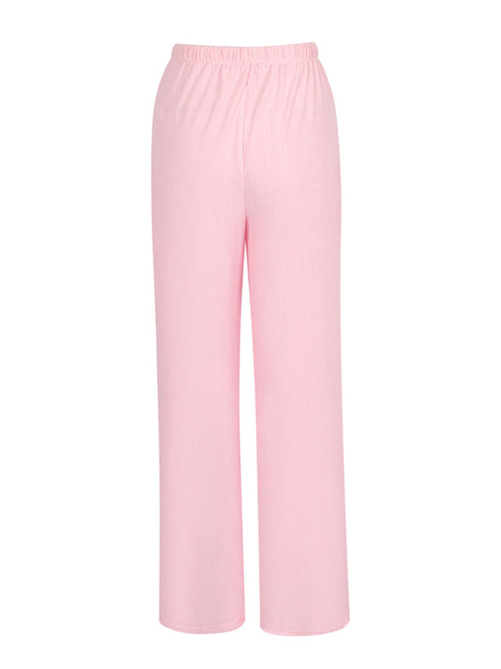 Tied Wide Leg Pants