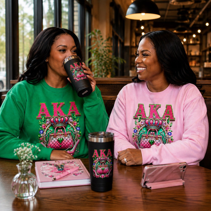 AKA Crown & Couture 20oz Tapered Tumbler