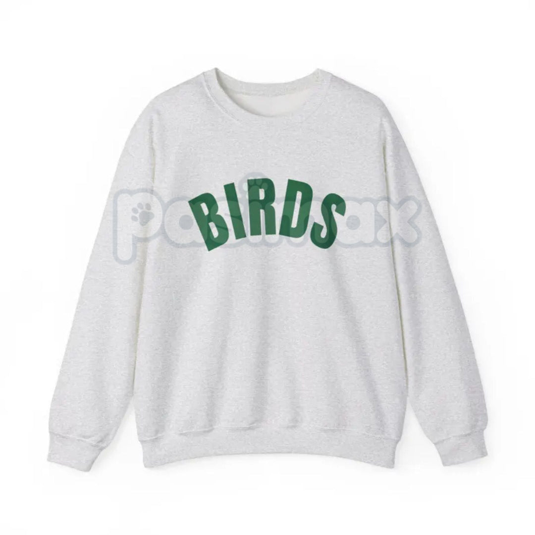 BIRDS Sweatshirt | Minimalist Ornithology Nature Jumper | Bird Watcher Wildlife Crewneck | Nature Lover Gift