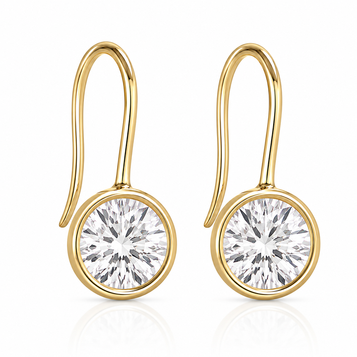 Lyla Bezel Earring