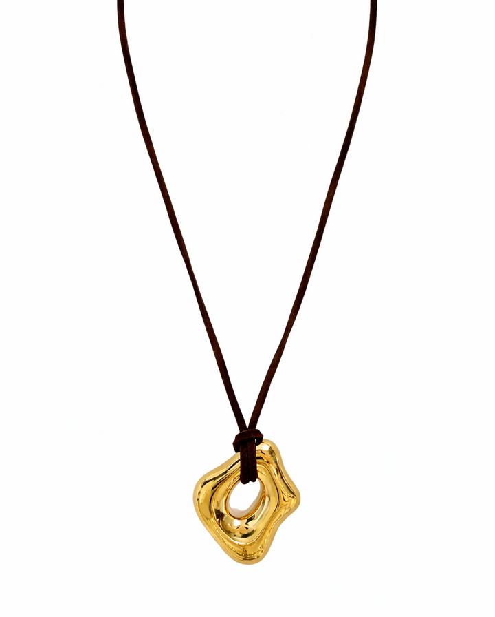 Sage Cord Necklace