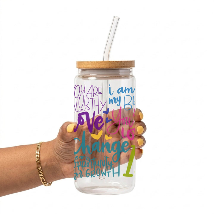 Choose You Glass Cup