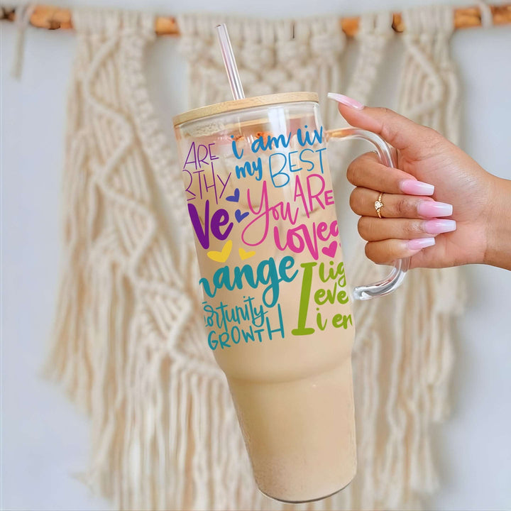 Choose You Glass Cup
