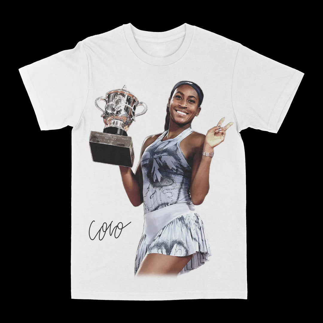 Coco Gauff "Champion" Graphic Tee