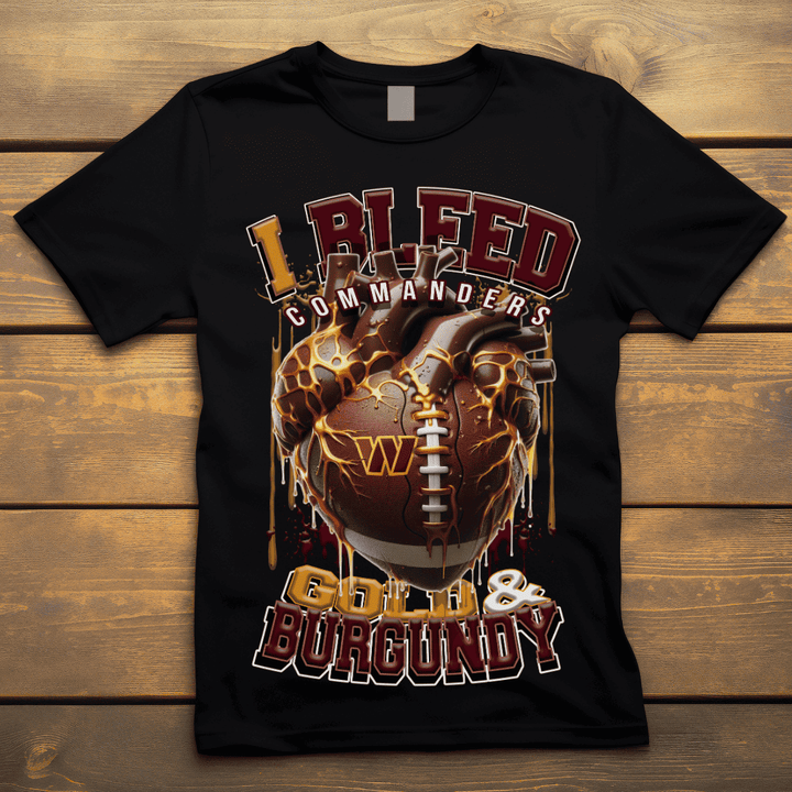I Bleed Commanders Unisex Tee