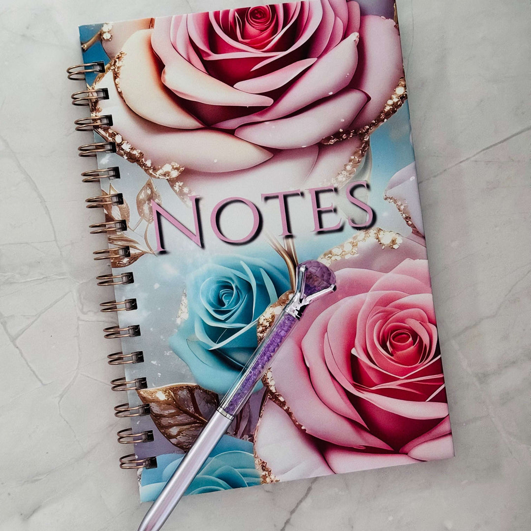 Golden Garden Notebook - 8x10"