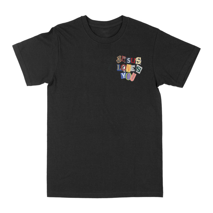 Jesus Loves You Scrapbook Graphic Tee