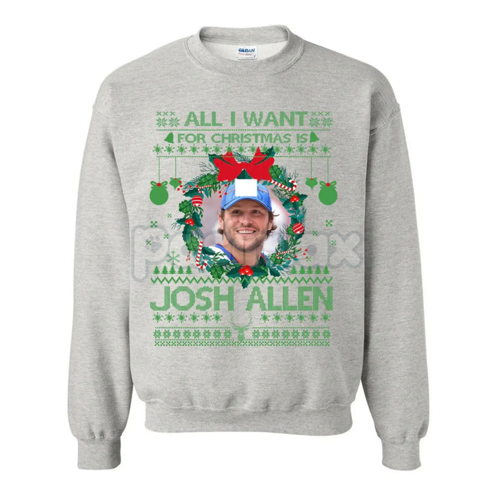 Josh Allen #17 Bills Mafia Football Sweatshirt | Buffalo QB Fan Gear | Game Day Apparel