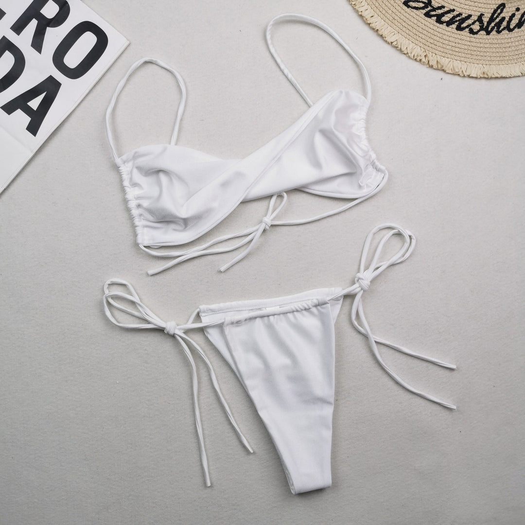 New Multi Color Nylon Swimsuit Women Sexy Bikini Wish Swimsuit