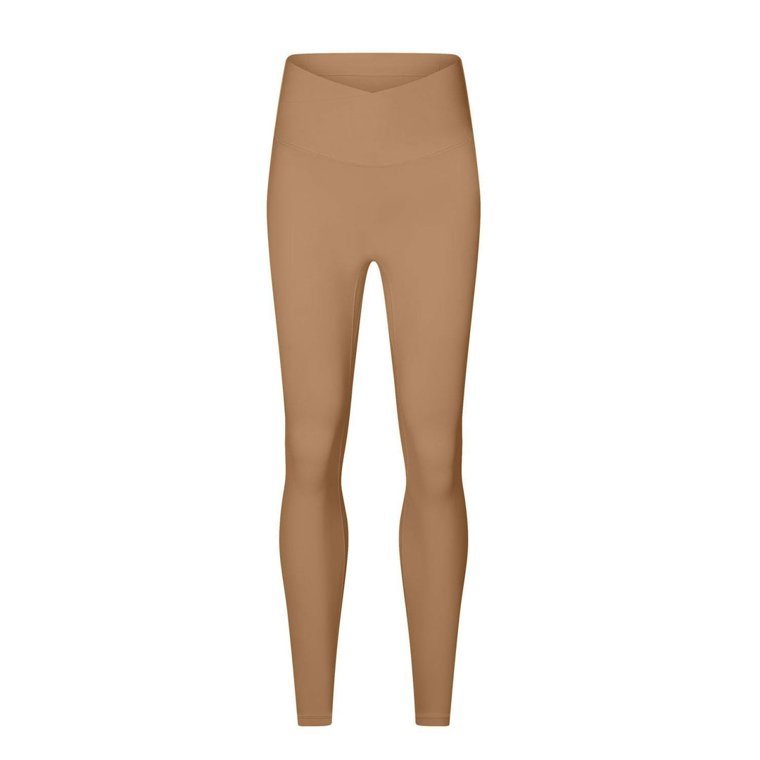 Wear Free Underwear Zero Sense One Piece Yoga Pants Shaping Nude Feel Back Pocket Peach Hip Raise Skinny Exercise Workout Pants