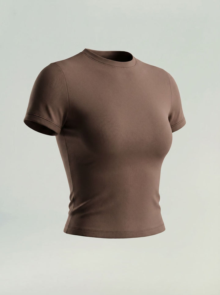 Quick Drying Sports Fitness Wear Short Sleeved Top Long Pants Bell Bottom Pants Tummy Control Butt Lifting Yoga Set