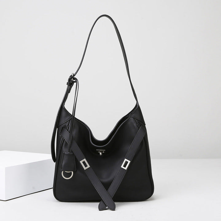 Shoulder Bag Trendy Office Underarm Bag Simple High Grade Rodeo Bag Large Capacity Light Luxury Messenger Bag Women