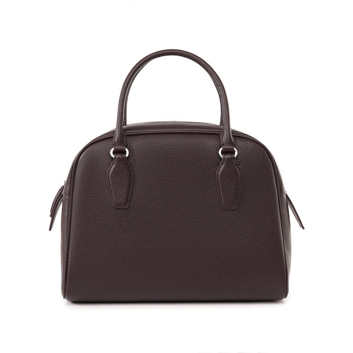 Handbag Simple Large Capacity Briefcase Autumn Winter Retro Bowling Bag Women Office Tote