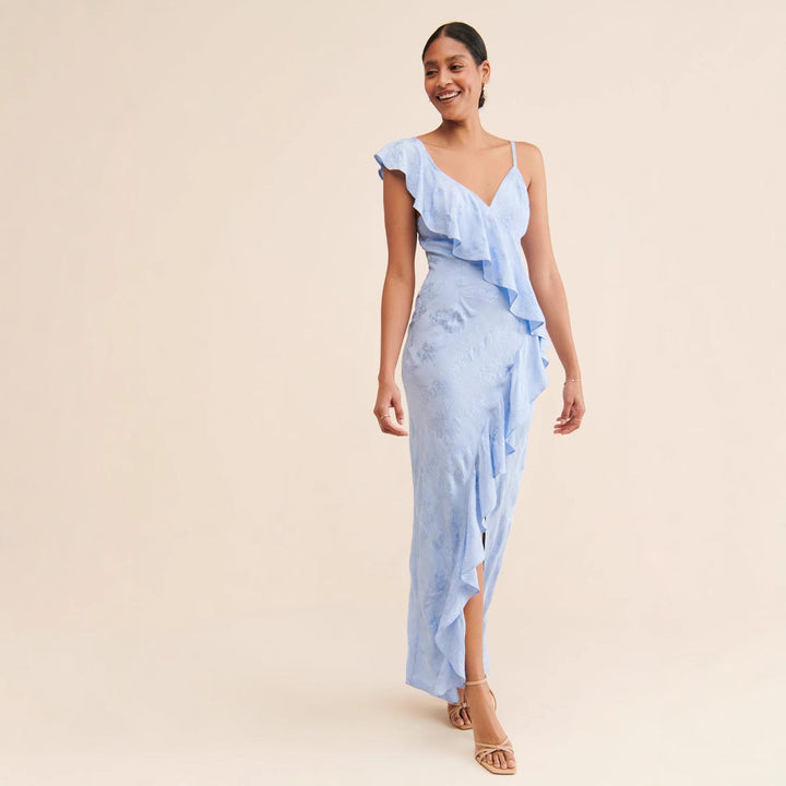 Arrival Dress Spring Summer Sexy Strap Backless High Slit Socialite Dress