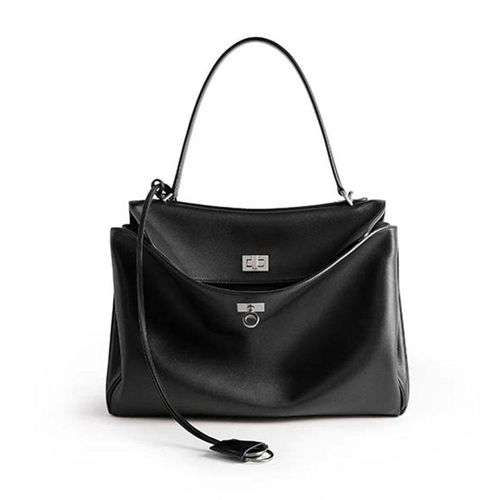 Genuine Leather Women Bag Rodeo Bag Large Capacity Office Tote Portable Shoulder Bag for Women