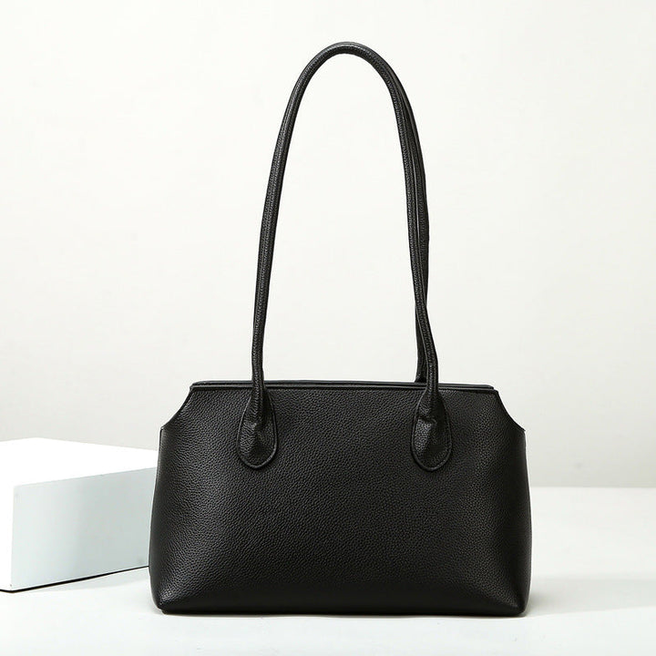 Shoulder Bag Simple Large Capacity Women's Bag High Sense Work Office Bag All-Match Underarm Bag Women
