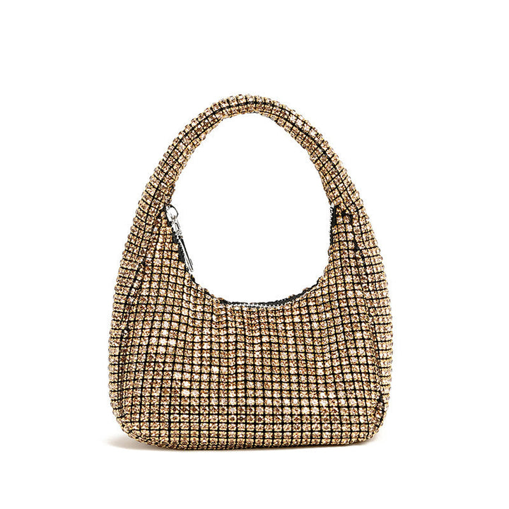 Shiny Diamond Bag Women Blingbling Internet Celebrity One Shoulder Crossbody Chain Makeup Phone Bag
