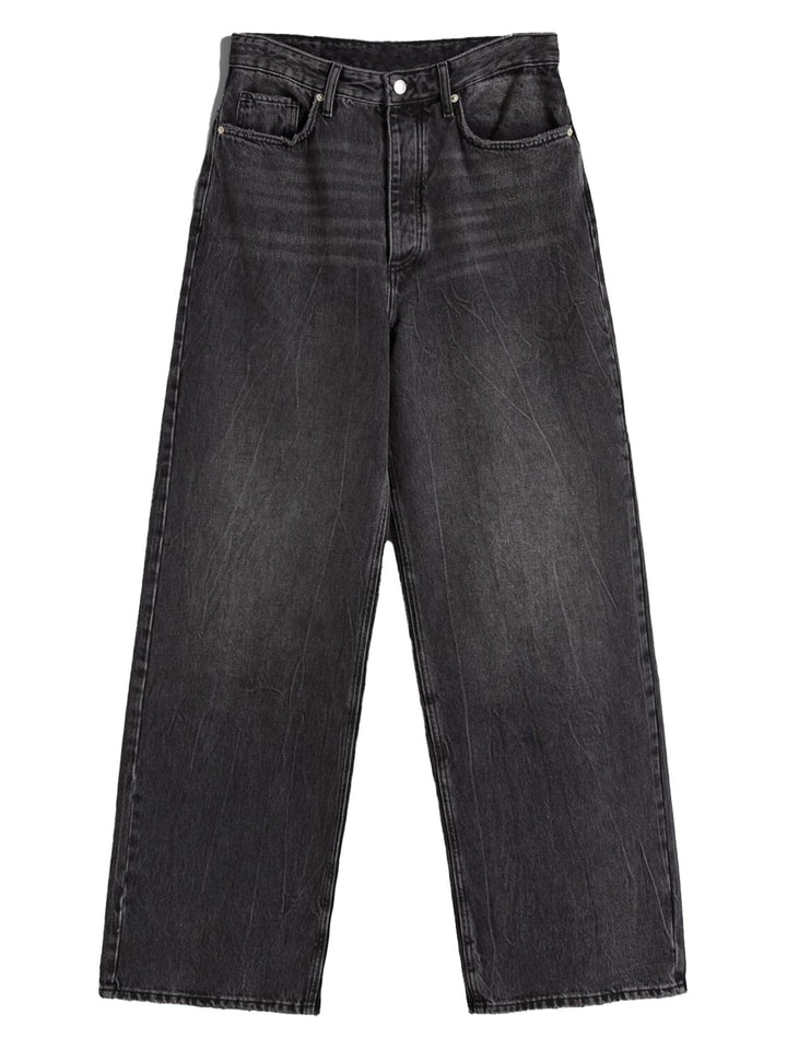 Horse Riding Loose Wide Leg Jeans Women