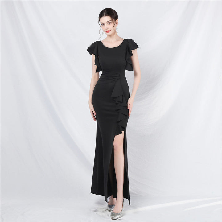 Wedding Cocktail Celebration Exhibition Car Model Long Formal Dress
