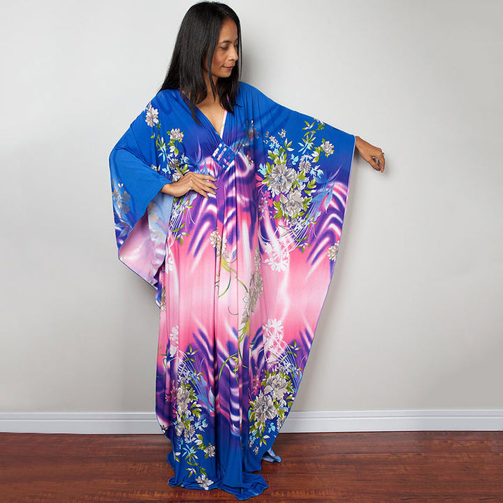Beach Dress Loose Seaside Vacation Sun Protection Robe Beach Cover Up Swimsuit Outwear Women