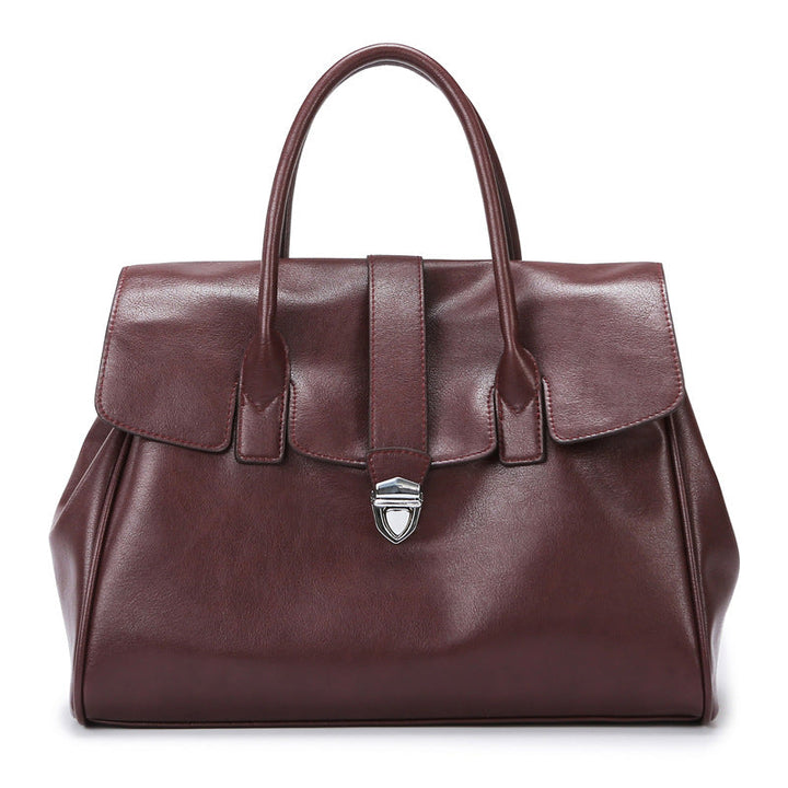 Women Handbag Autumn Winter Skeleton Skin Tote Bag High Sense Large Capacity Office Women Bag Stylish Bag Women