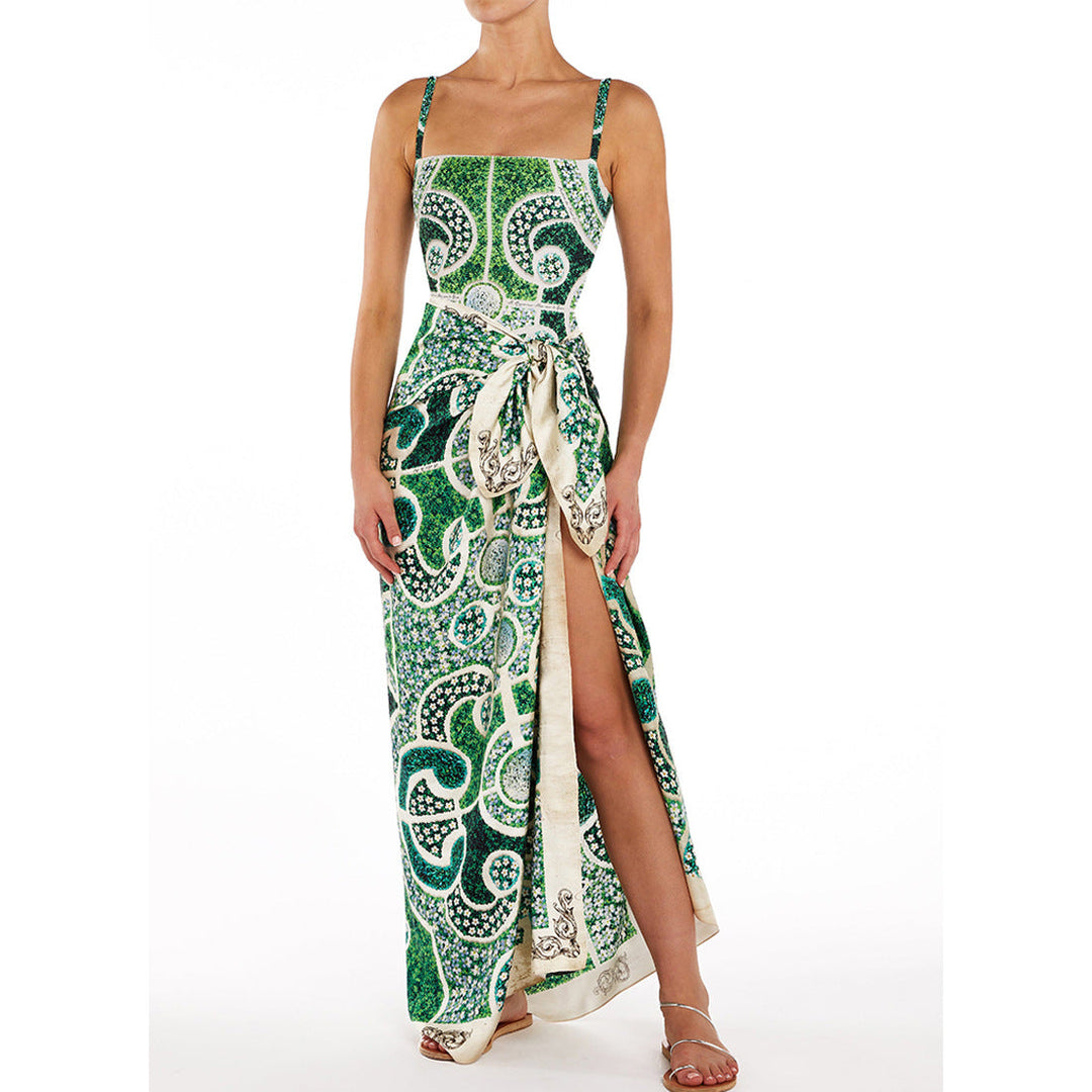 Slimming Printed One Piece Swimsuit Women