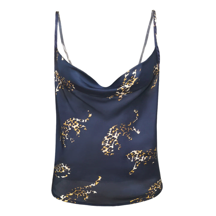 Solid Color Camisole Bottoming Chiffon Shirt Top Women Clothing