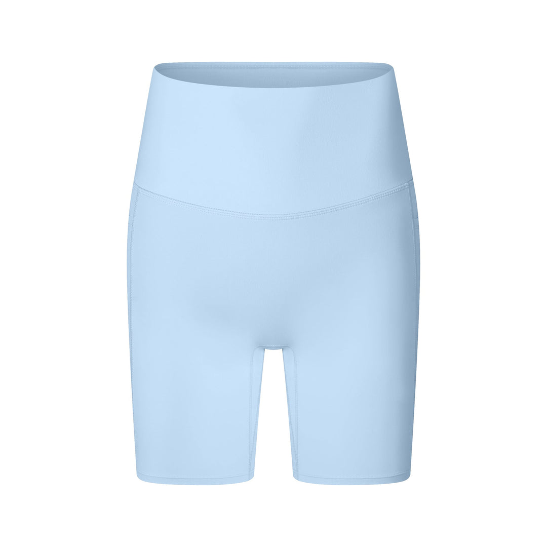 Three A Half Yoga Shorts Women Summer Wear-Free Underwear Thin Cycling Sports Pants High Waist Hip Lift High Grade Fitness Pants