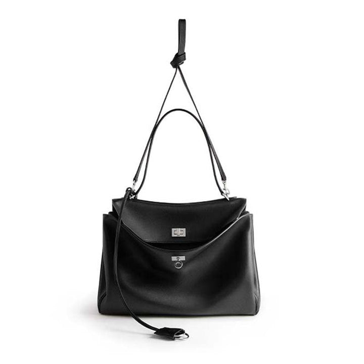 Women Bag Rodeo Bag Large Capacity Office Tote B Home Same Tote Textured One Shoulder Bag