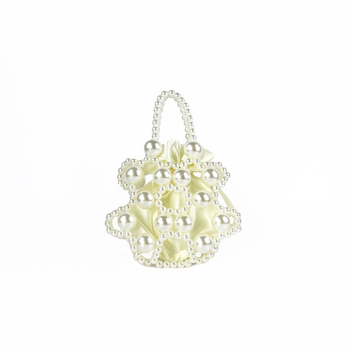 Internet Celebrity Same Dark Beaded Small Waste Bag Concave Shape Handbag Messenger Bag Trend