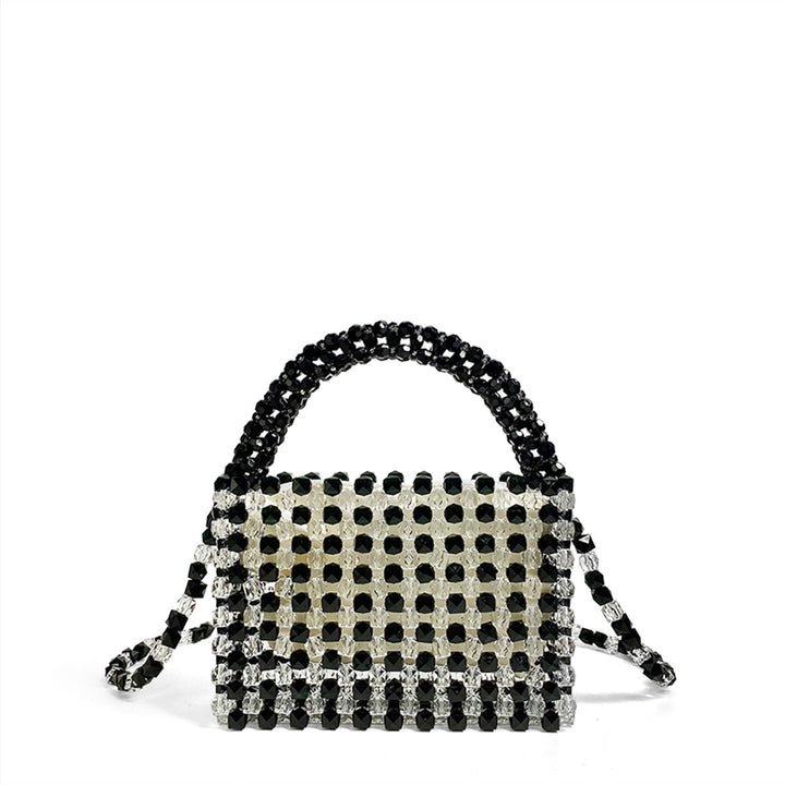 Fall Fashionable Beaded Handmade Bag Woven Bag Tote One Shoulder Crossbody