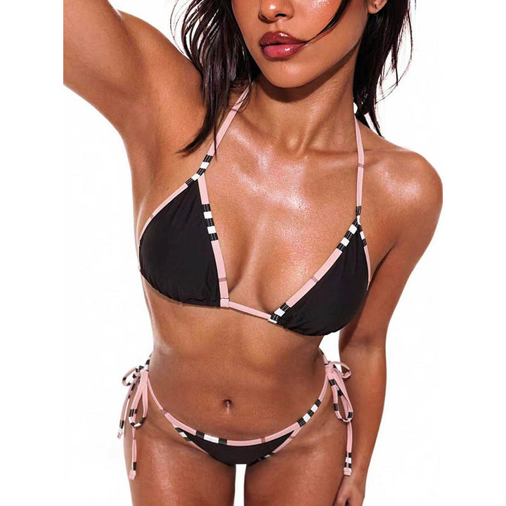 Color Matching Split Swimsuit Women Three Point Sexy Bikini Beach Swimsuit Bikini