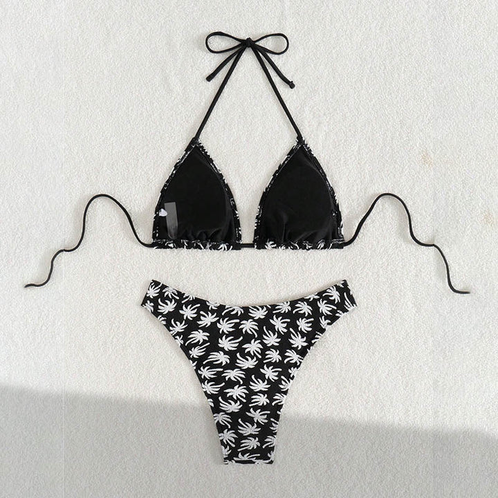 Bikini Printed Split Swimsuit Women Beach Spring Swimsuit Bikini