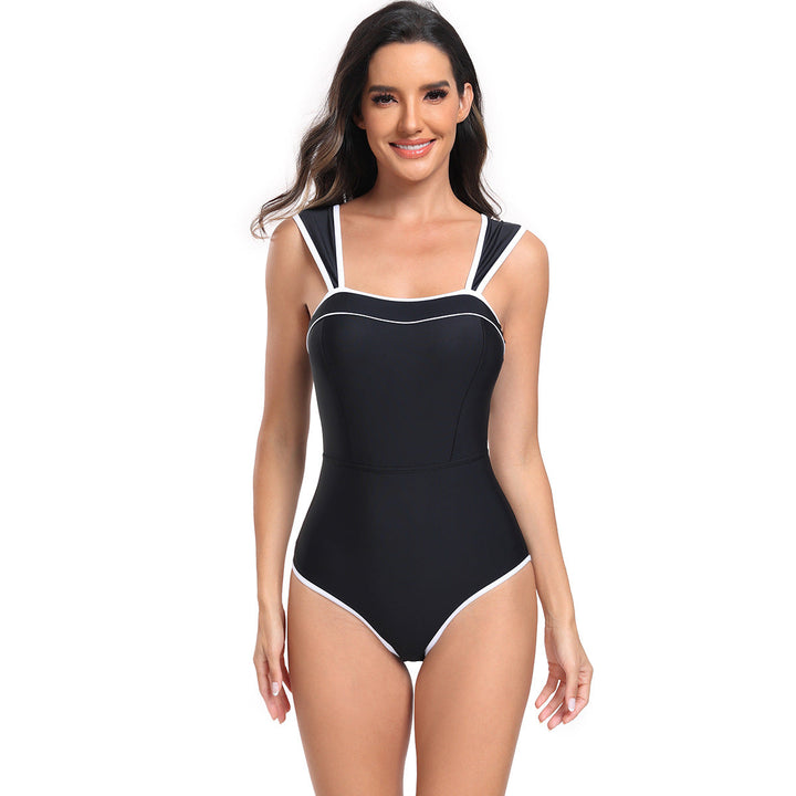 One Piece Swimsuit WomenSexy Sports Skirt Two Piece Bikini Swimsuit Outfit