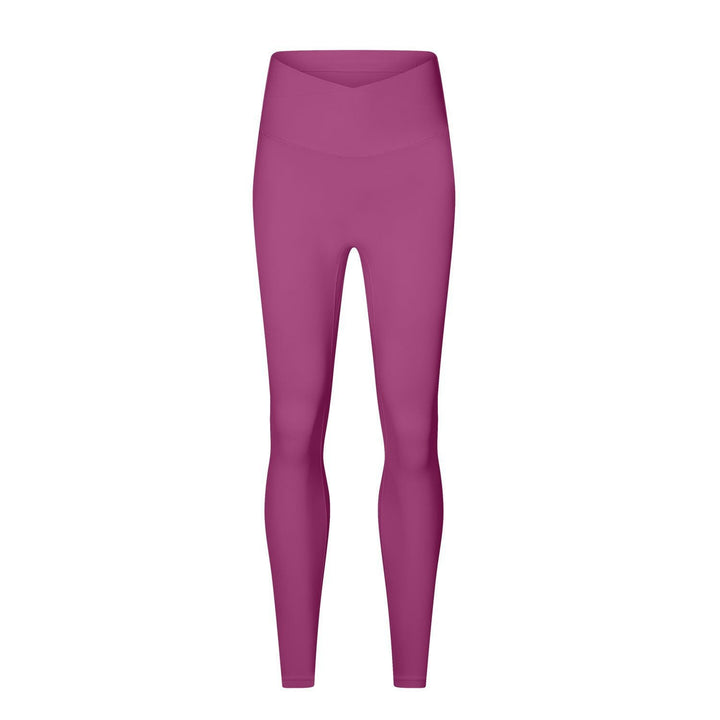 Wear Free Underwear Zero Sense One Piece Yoga Pants Shaping Nude Feel Back Pocket Peach Hip Raise Skinny Exercise Workout Pants