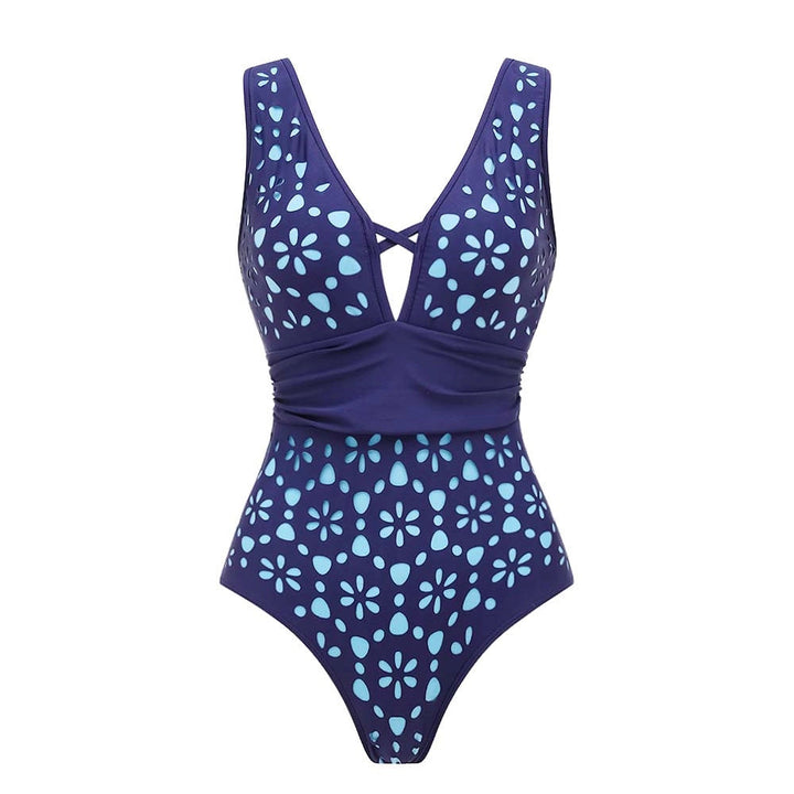 Swimsuit Fluorescent Color Hollow Out Cutout High Sense Swimsuit Two Piece Sets Women