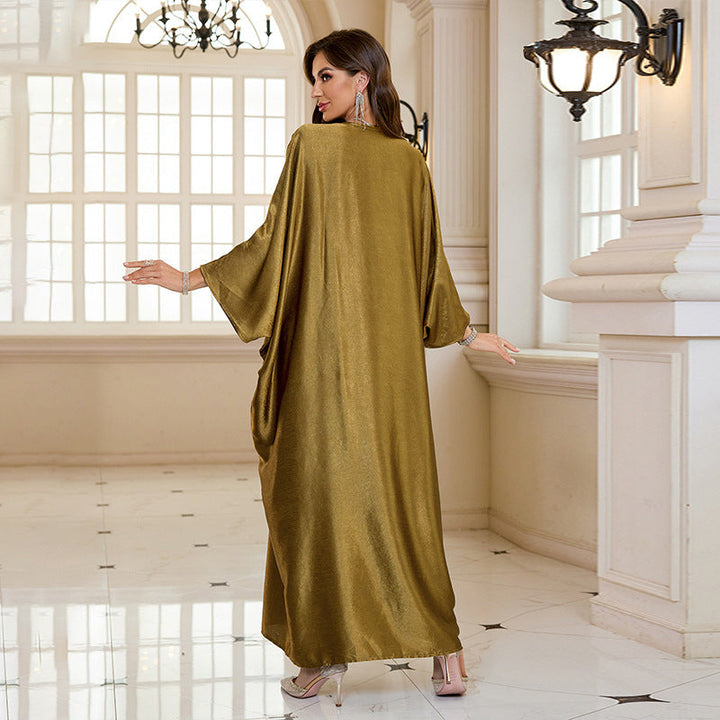 Beach Sun Protection Maxi Dress Loose Vacation Long Dress Swimsuit Outwear Cover Up