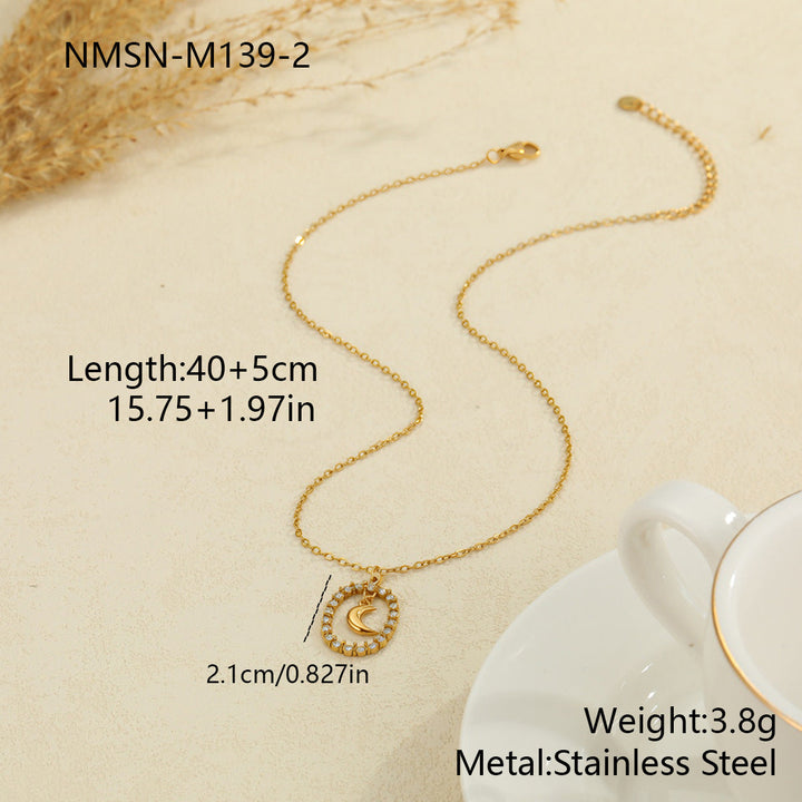 Cold Niche Design Embellished Chain Office Clavicle Chain Personality Necklace