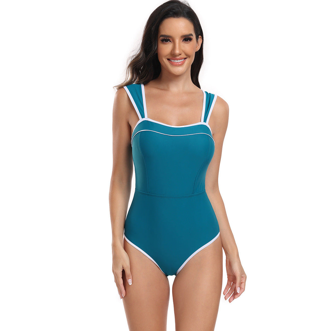 One Piece Swimsuit WomenSexy Sports Skirt Two Piece Bikini Swimsuit Outfit