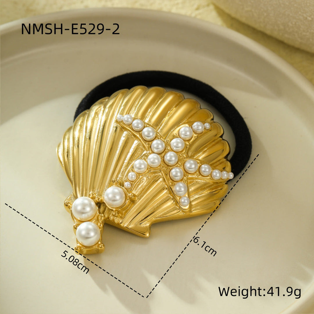 Ocean Necklace Bracelet Earrings Ring Set Niche Collection Ornament Women