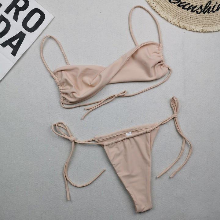 New Multi Color Nylon Swimsuit Women Sexy Bikini Wish Swimsuit