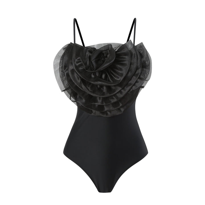 Covered Belly Backless Sexy Spring Swimsuit Women Chiffon Beach Dress