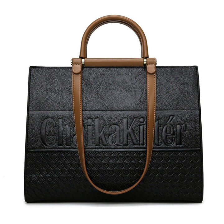 Handbag Large Capacity Totes Women Office Bag Elegant Embossed Women Bag Shoulder