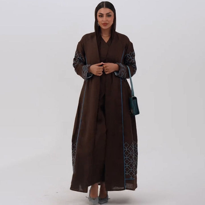 Women Clothing Loose Multicolor Maxi Dress