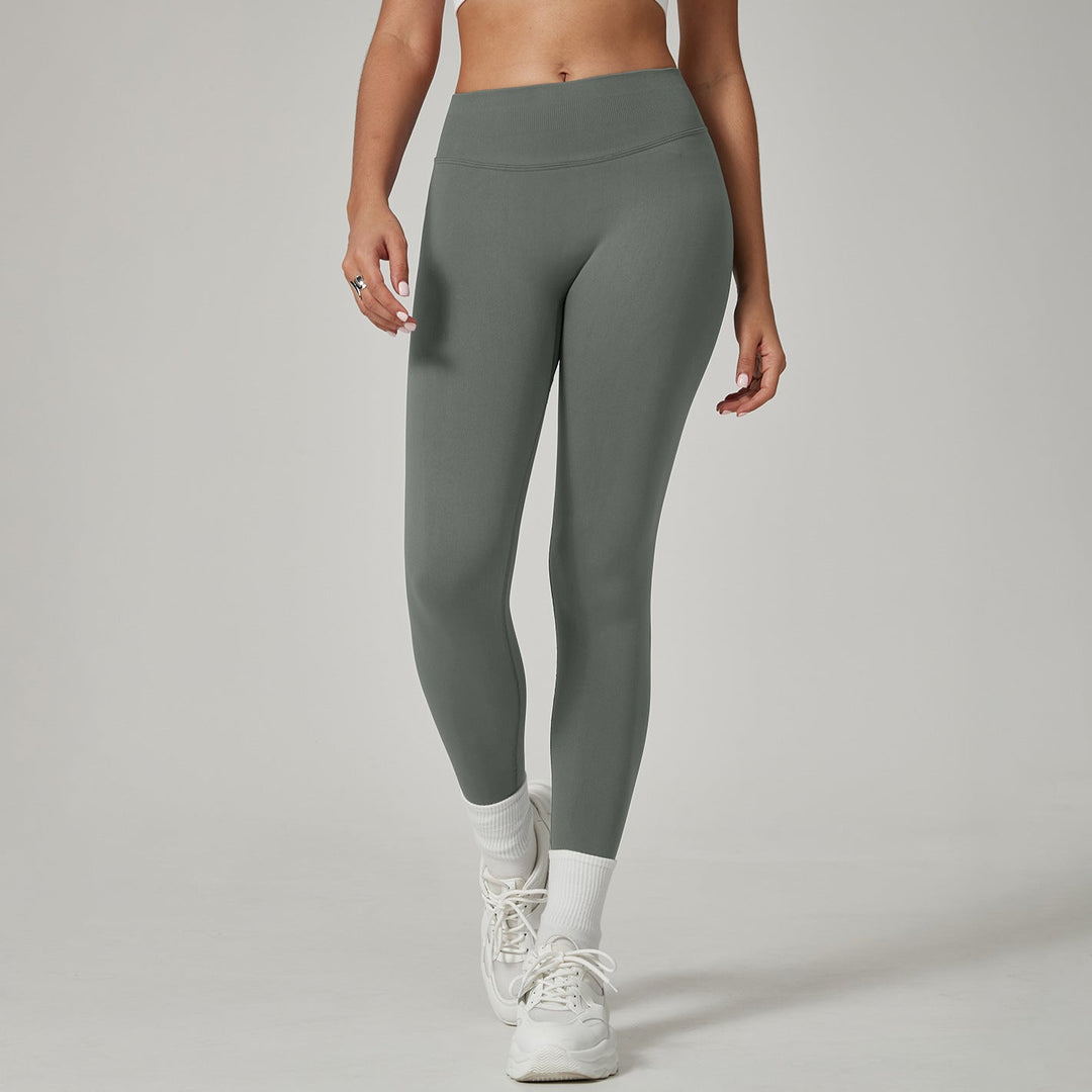 Sports High Waist Yoga Pants No Embarrassment Line Hip Lifting Peach Hip Fitness Pants Sports Yoga Pants