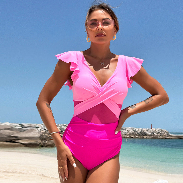 Swimsuit Bikini Women Quick Drying Sports Swimsuit