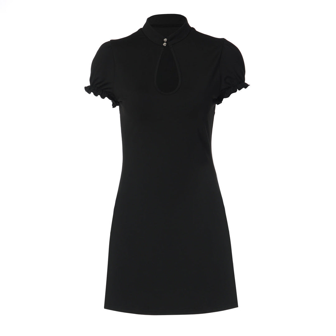 French Sexy Sheath Nightclub Dress Women Spring Sexy Slimming Sexy Short Sleeve