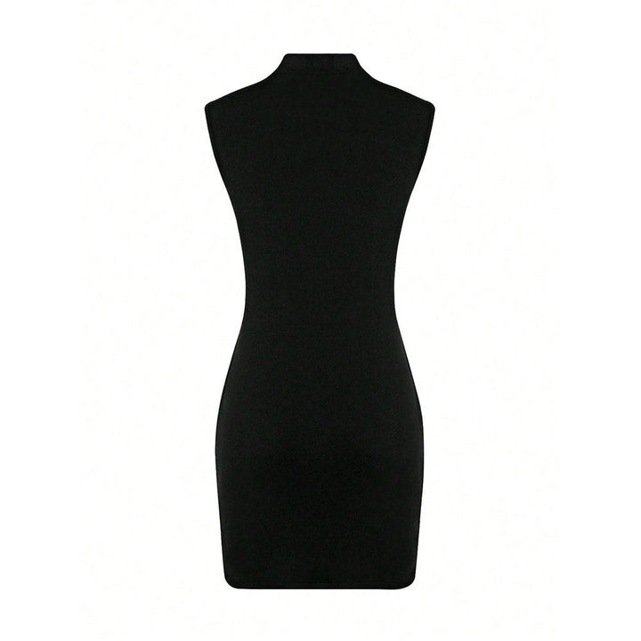 Women French Intellectual Dress Summer Sweet Spicy High Waist Hip Wrapped Dress