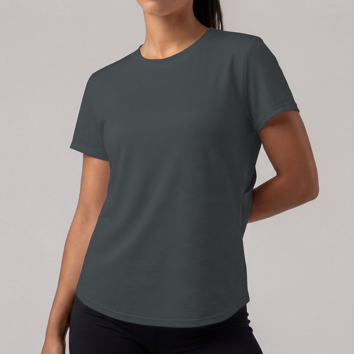 Summer Short Sleeved Women Jacquard Running Training Wear Fitness Sports Top T shirt Breathable Quick Drying Blouse